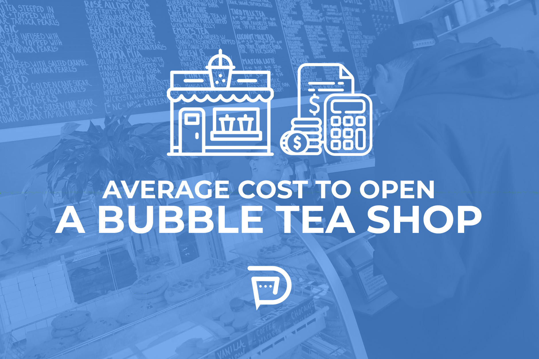 average cost to open a bubble tea shop